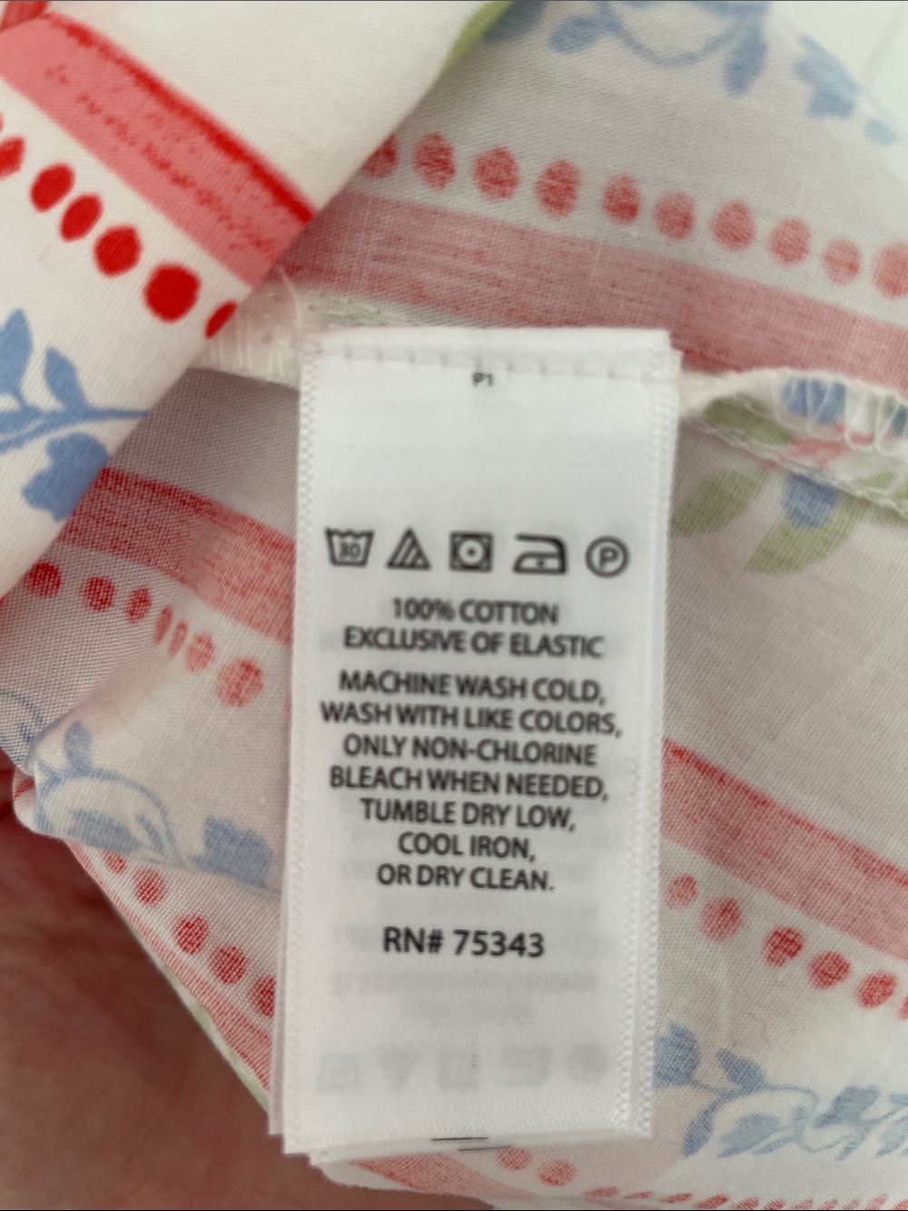 NWT Caroline Constas White Maxi Dress with Red Floral & Blue Stripe - Size Small - Picture 5 of 5